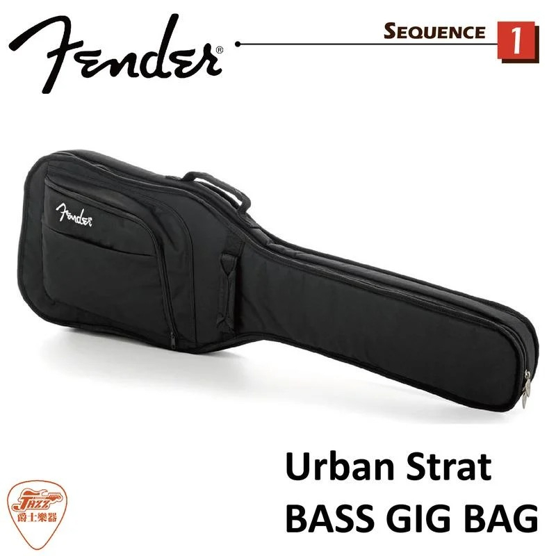 【爵士樂器】免運 Fender Urban Strat BASS GIG BAG 貝斯袋 加長型吉他、短版貝斯可用