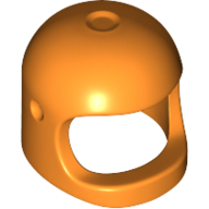 【小荳樂高】LEGO 橘色 全罩式安全帽 太空帽 Helmet Space 50665 6295184