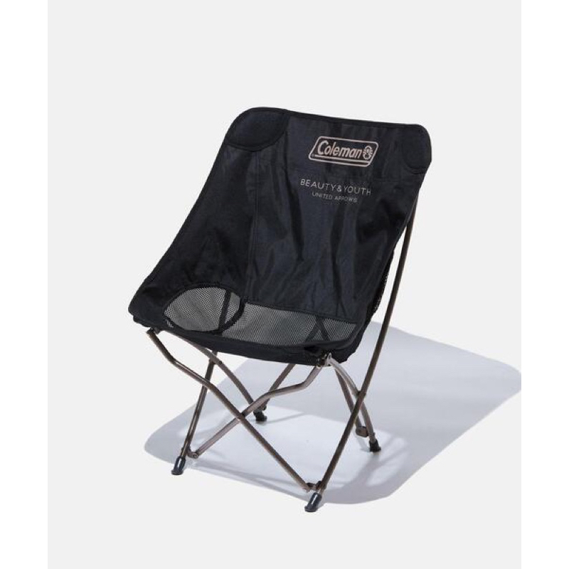 現貨 🔥 COLEMAN × BEAUTY&amp;YOUTH 2022 聯名 月亮椅 露營椅 療癒椅 黑椅 椅子 椅
