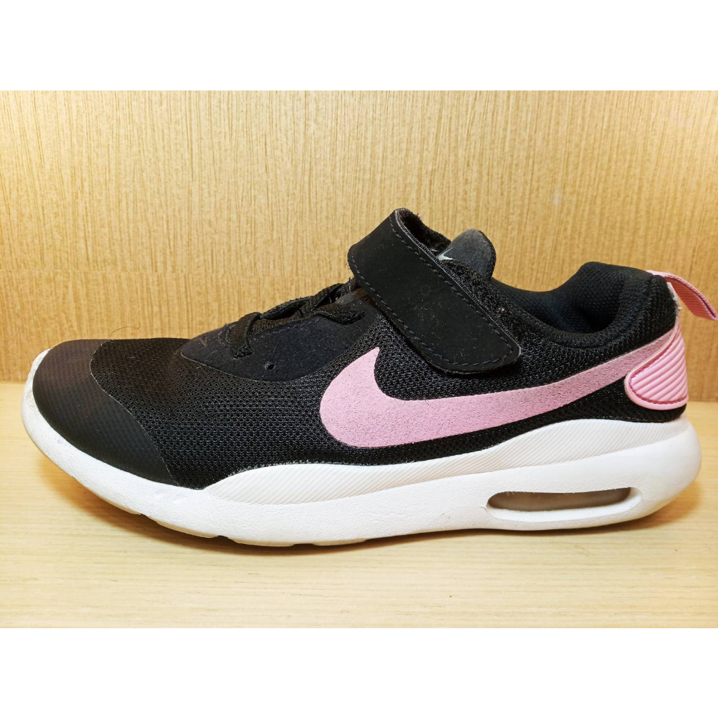 Nike Air Max Oketo AR7424-001兒童休閒鞋 慢跑鞋/緩震/透氣/魔鬼氈/中童運動鞋 CM21