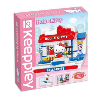 Keeppley 三麗鷗 Hello Kitty 時尚 服飾店 凱蒂貓 積木 創意