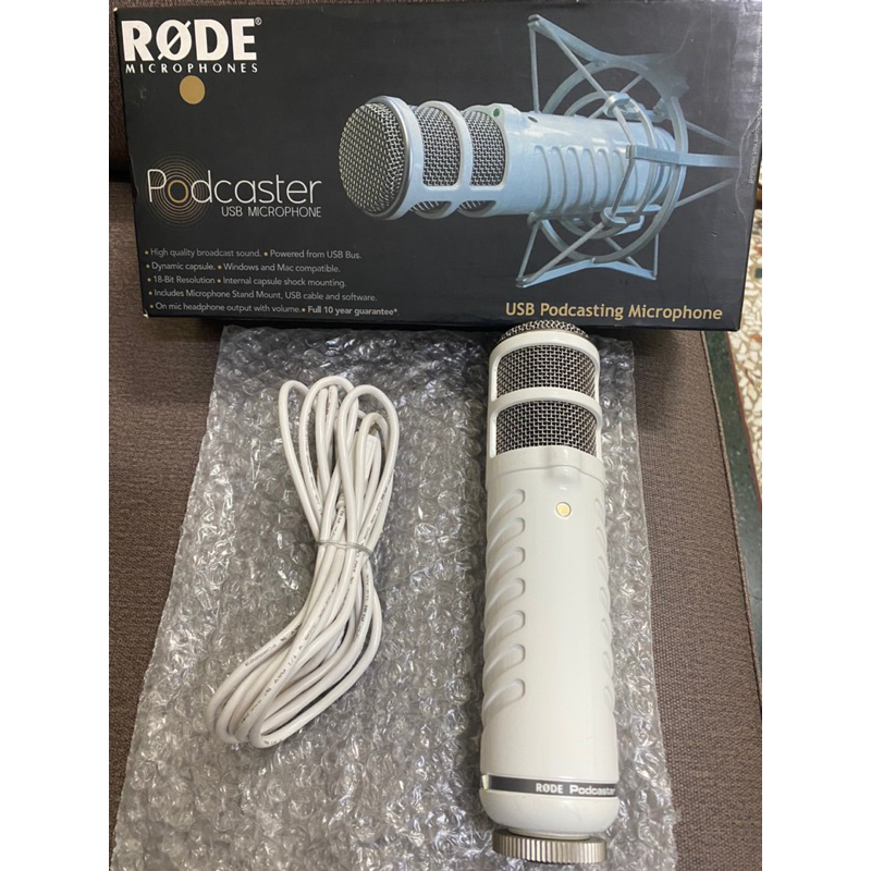 二手RODE Podcaster USB 動圈式麥克風 直播適用