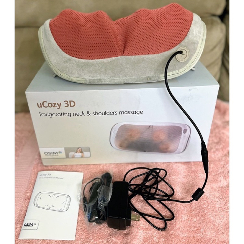 OSIM uCozy OS-238 3D 按摩枕、肩頸按摩枕 過保