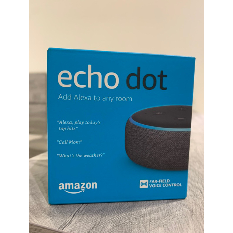 Amazon Echo dot (3rd Gen) 語音助理 全新