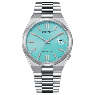 CITIZEN 星辰【NJ0151-88M】Mechanical 時尚撞色系列機械錶-蒂芙尼藍 / 40mm