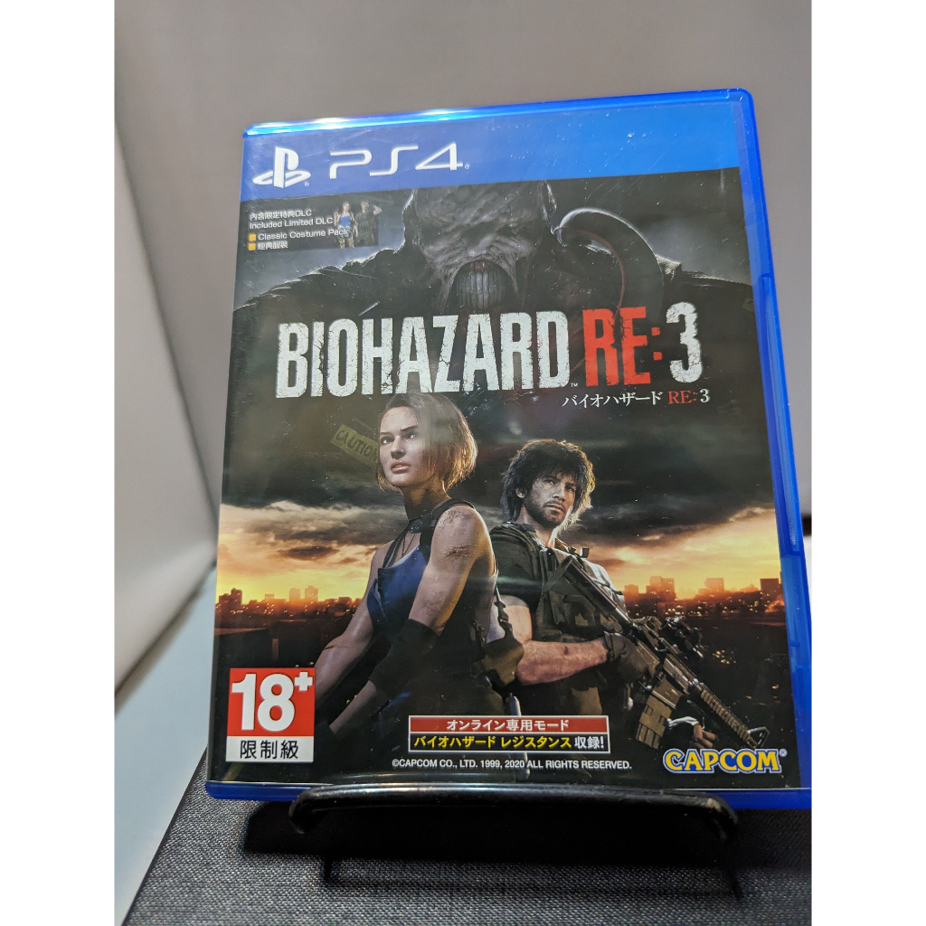 二手/PS4/惡靈古堡3 重製版/ RESIDENT EVIL RE 3