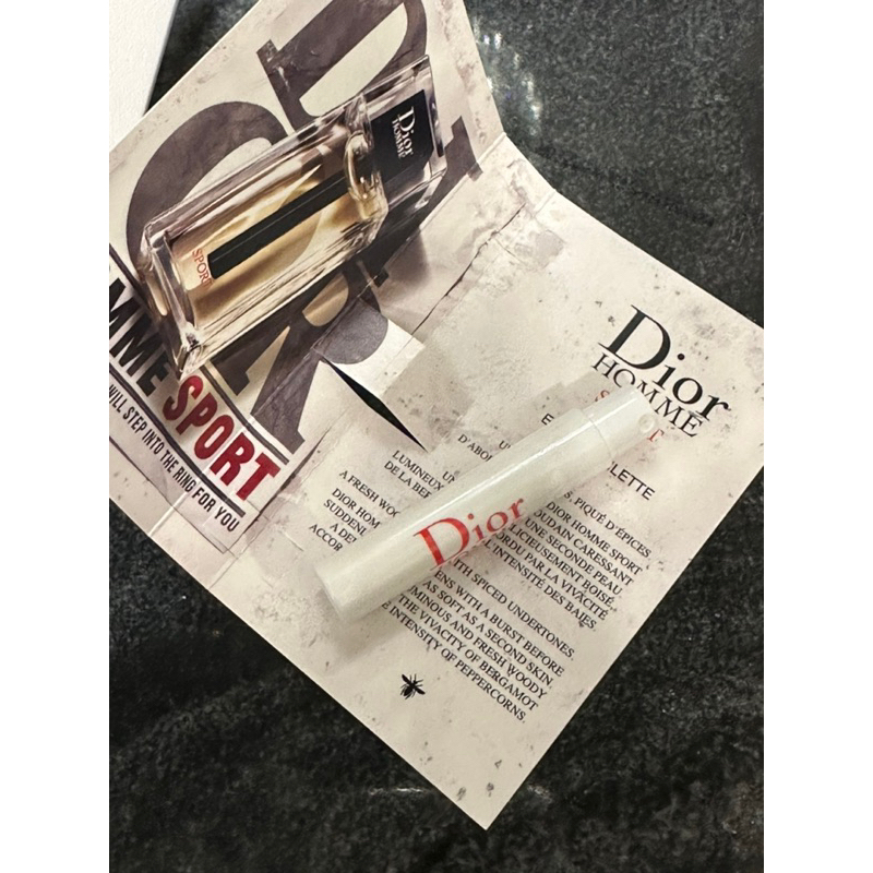 專櫃贈品 Dior迪奧 HOMME SPORT淡香水 1Ml 現貨特價