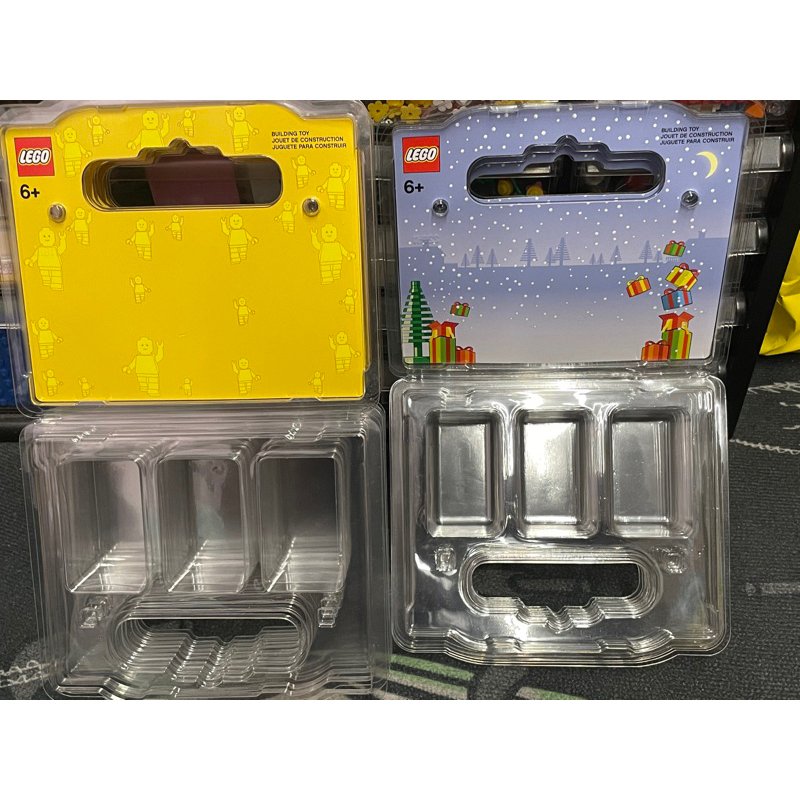 「輕鬆購」樂高 LEGO 自組人偶盒子 透明殼