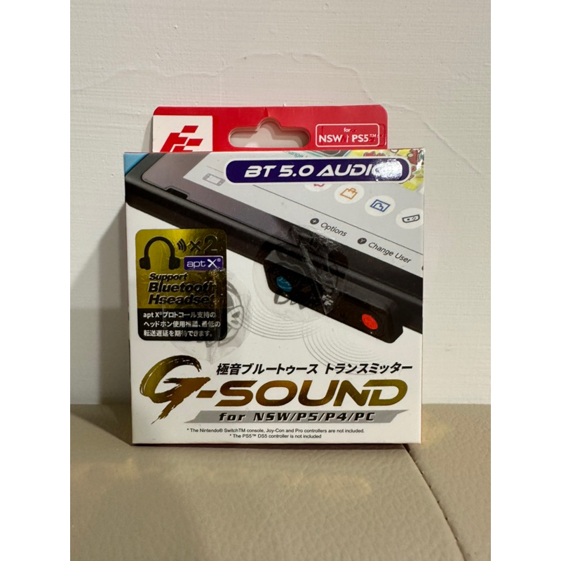 FlashFire G-SOUND 5.0 Switch極音藍牙音訊連接器/可支援PC、PS4、PS5