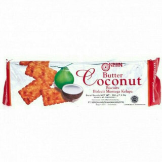 印尼 Nissin coconut butter 奶油椰子餅乾200g