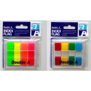 【角落文房】Double A 抽取式指示標籤 44mm*12mm 全色/半色 DAIF15001/15502