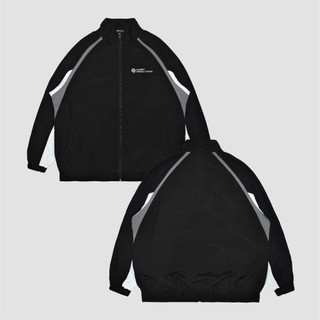 【QUEST】現貨 QUEST TECH LOGO TRACK JACKET 運動外套 運動套裝 黑色