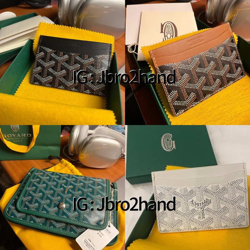 (Jbro2hand)本賣場為 現貨在台 GOYARD 款式 信封包 卡夾 會持續更新 照片的都是現貨 日本代購