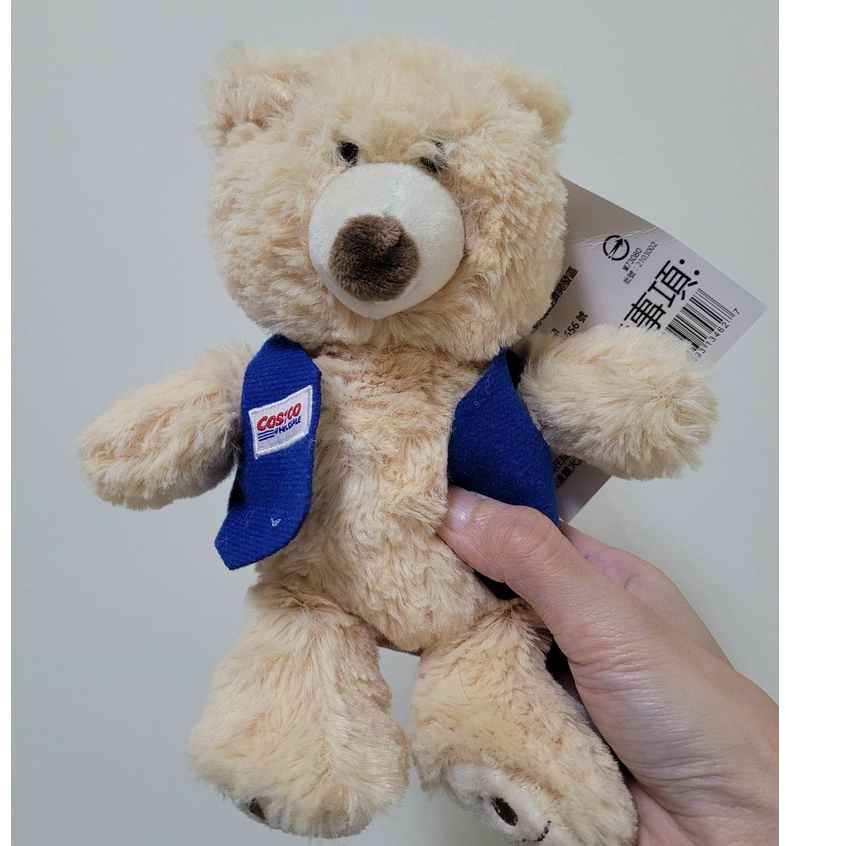 全新吊牌未拆《2021 Costco Bear好運熊熊來》costco限定款小熊縮小版藍色背心主管款式