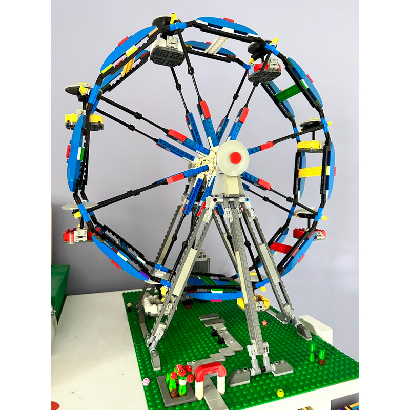 Lego Creator 4957 摩天輪、吊車和升降橋樑（無盒附說明書）