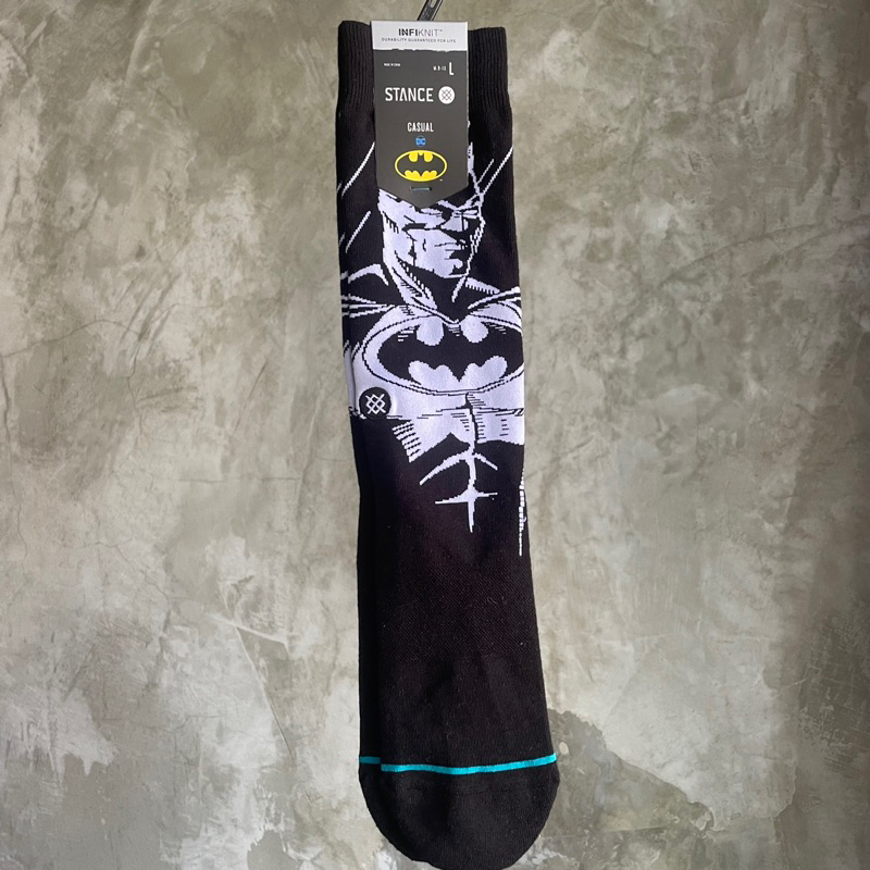 Stance Casual DC 蝙蝠俠 Batman 滑板襪 小腿襪 襪子