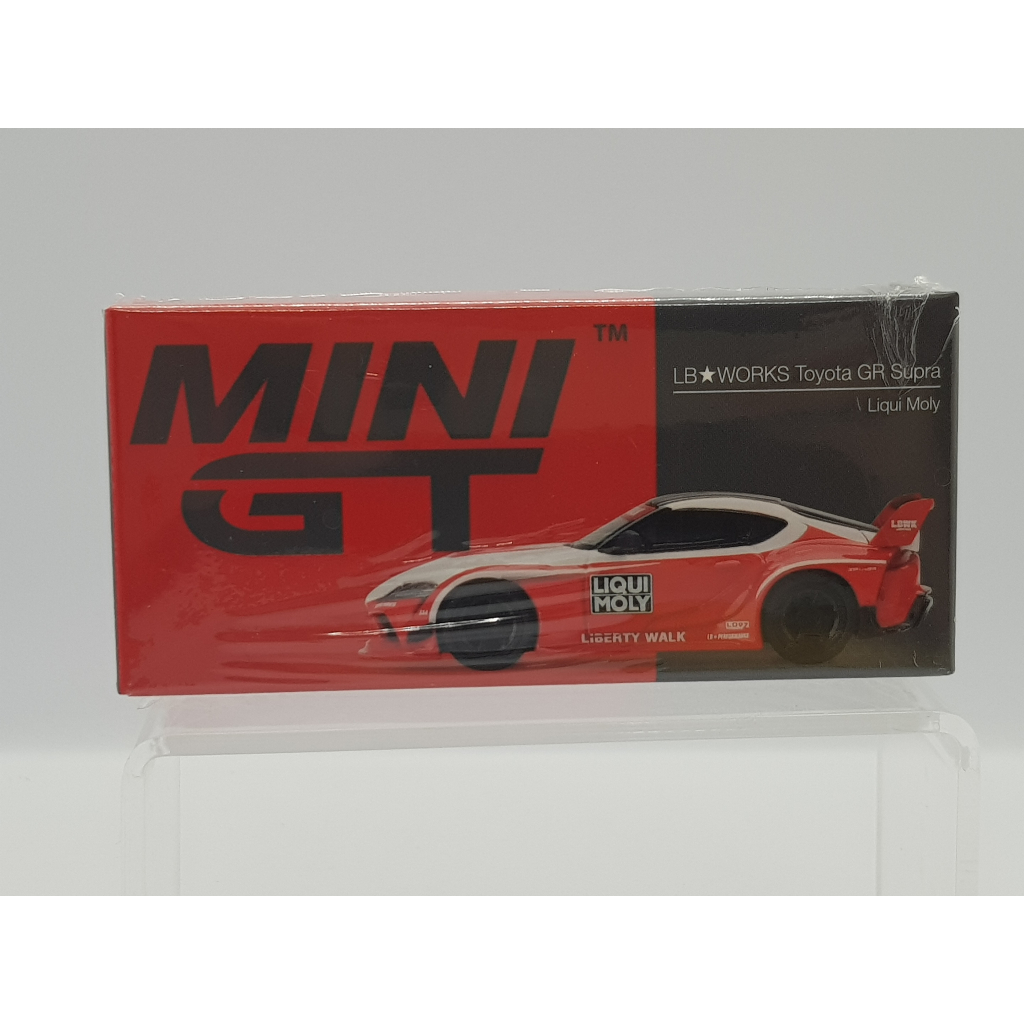 【小車停車場】Mini GT 290 Toyota GR Supra LBWK Liquid Moly