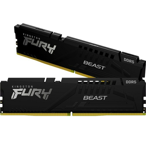 金士頓FURY Beast Black DDR5 5600 32GB(16Gx2)記憶體KF556C36BBEK2-32