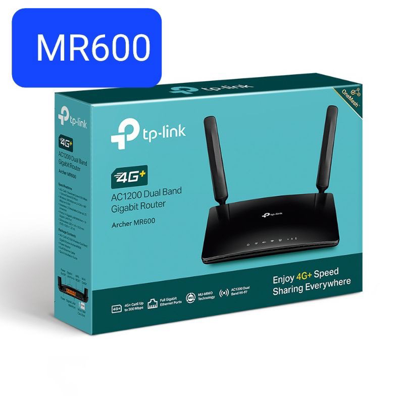 全新未拆 TP-Link 4G無線網路分享器 Archer MR600 AC1200 SIM卡 wifi路由器 分享器