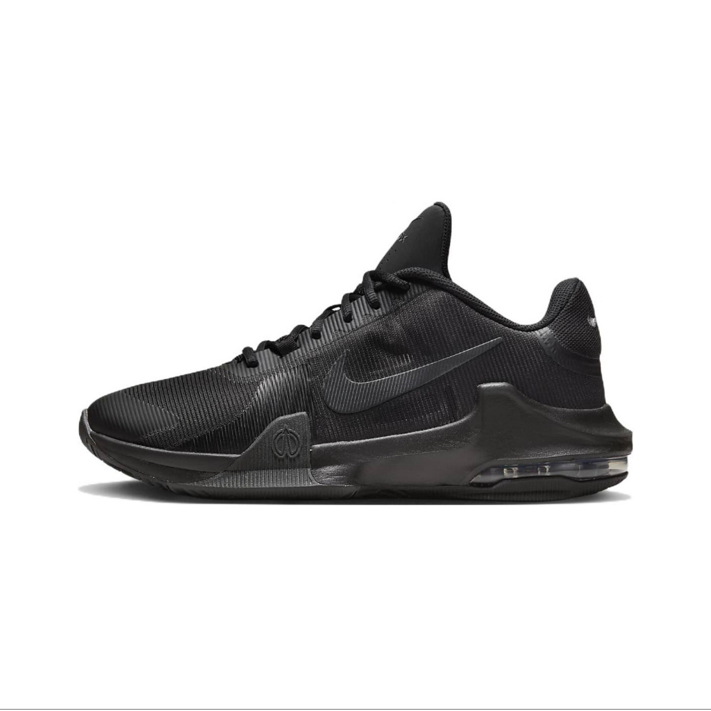 【R-MAN】Nike Air Max Impact 4 氣墊鞋 慢跑鞋 籃球鞋 全黑 DM1124-004