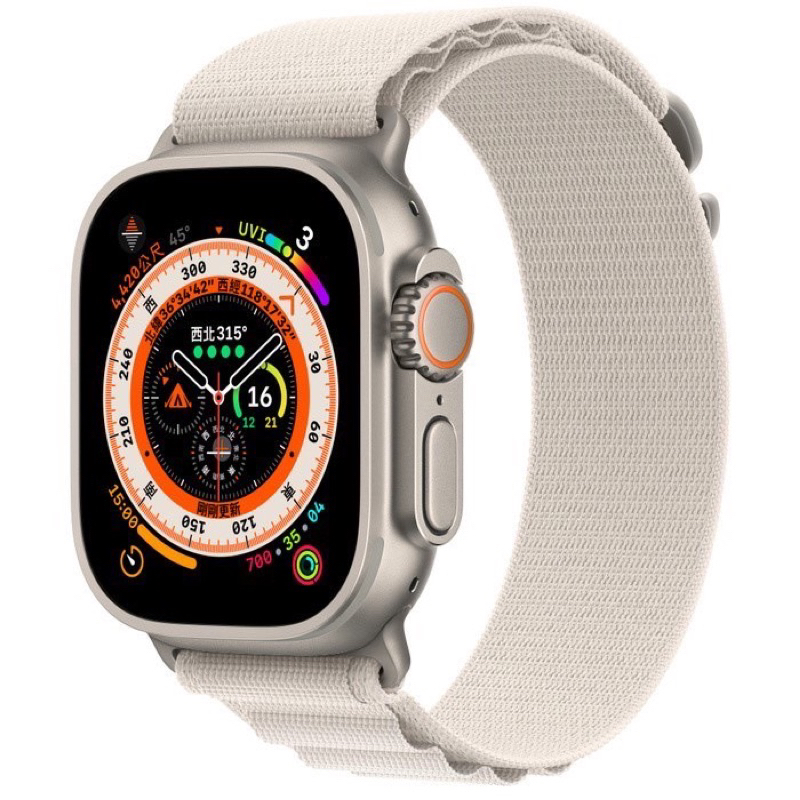 Apple Watch Ultra LTE 49mm 鈦金屬 錶殼 智慧手錶 Type-C充電頭 套組 [全新現貨]