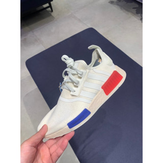 <Taiwan小鮮肉> ADIDAS NMD R1 米白 紅 藍 復古 休閒鞋 男女 HQ4451