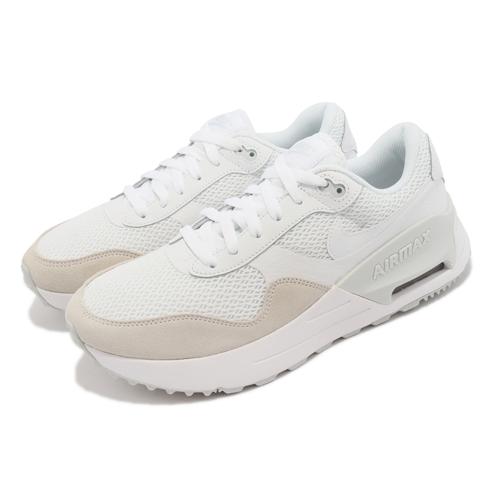 NIKE Air Max Systm 男鞋 白 米灰色 休閒鞋 基本款 DM9537-101【S.E運動】