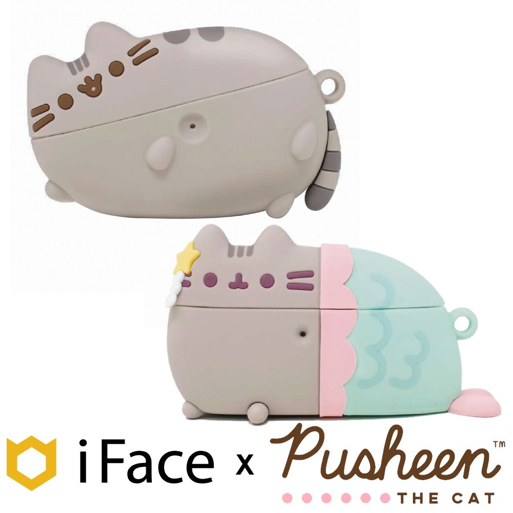 【日本iFace】x Pusheen AirPods Pro/Pro 2 專用 胖吉貓限量聯名款保護殼