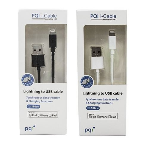 PQI MFI認證線 Lightning充電線 傳輸線 蘋果快充線 認證充電線 180cm