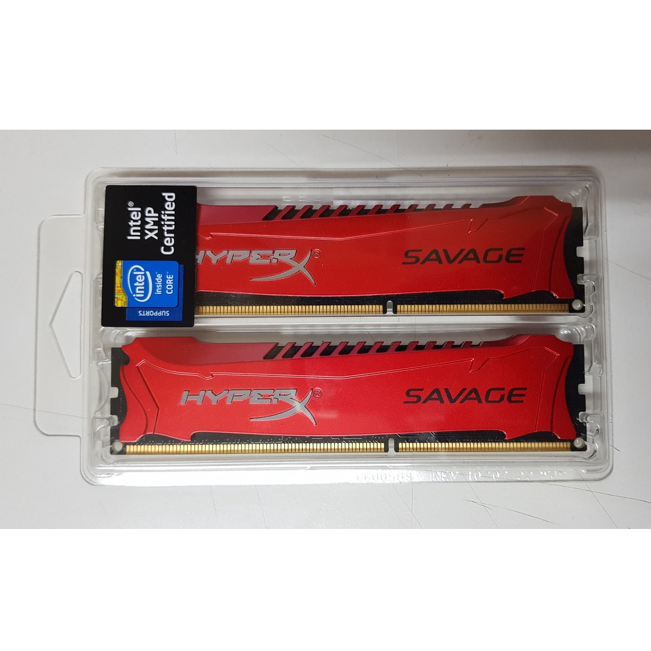 金士頓 Kingston HyperX SAVAGE DDR3 1600 4Gx2 8G 超頻記憶體 原廠盒裝 終保