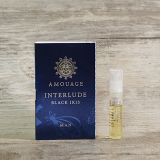 AMOUAGE 愛慕 間奏曲 黑鳶尾 INTERLUDE BLACK IRIS 男性淡香精 2mL 試管香水 可噴式
