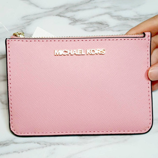 現貨 Michael Kors MK 珊瑚粉 鑰匙圈 零錢包 卡包 手拿包 KoiKoi 戀戀 美國代購 時尚精品