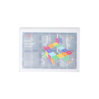 MNTL磁力片/ 建築師組合Builder Pack/ 透明/ 42pcs eslite誠品