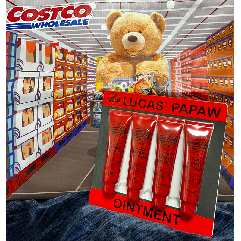 COSTCO 好市多 澳洲萬能木瓜霜25公克*4入