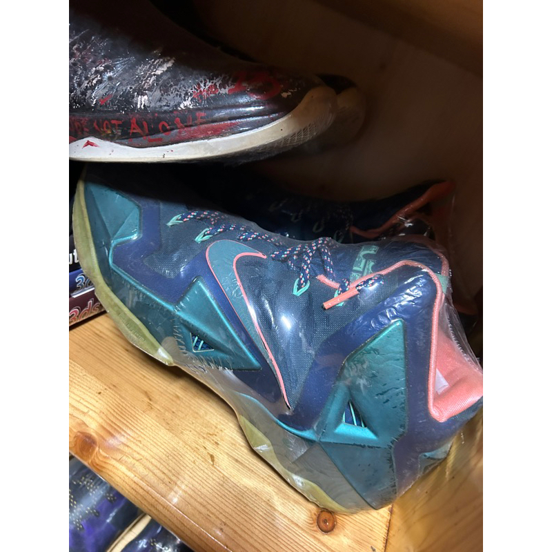 Nike LeBron 11 US13 綠色