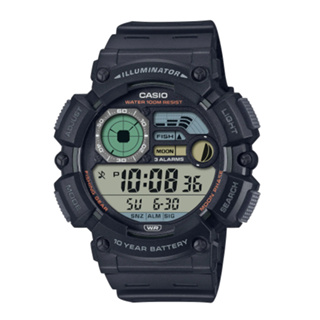 【KAPZZ】CASIO 大膽風格的多功能數位休閒錶 WS-1500WH-1A