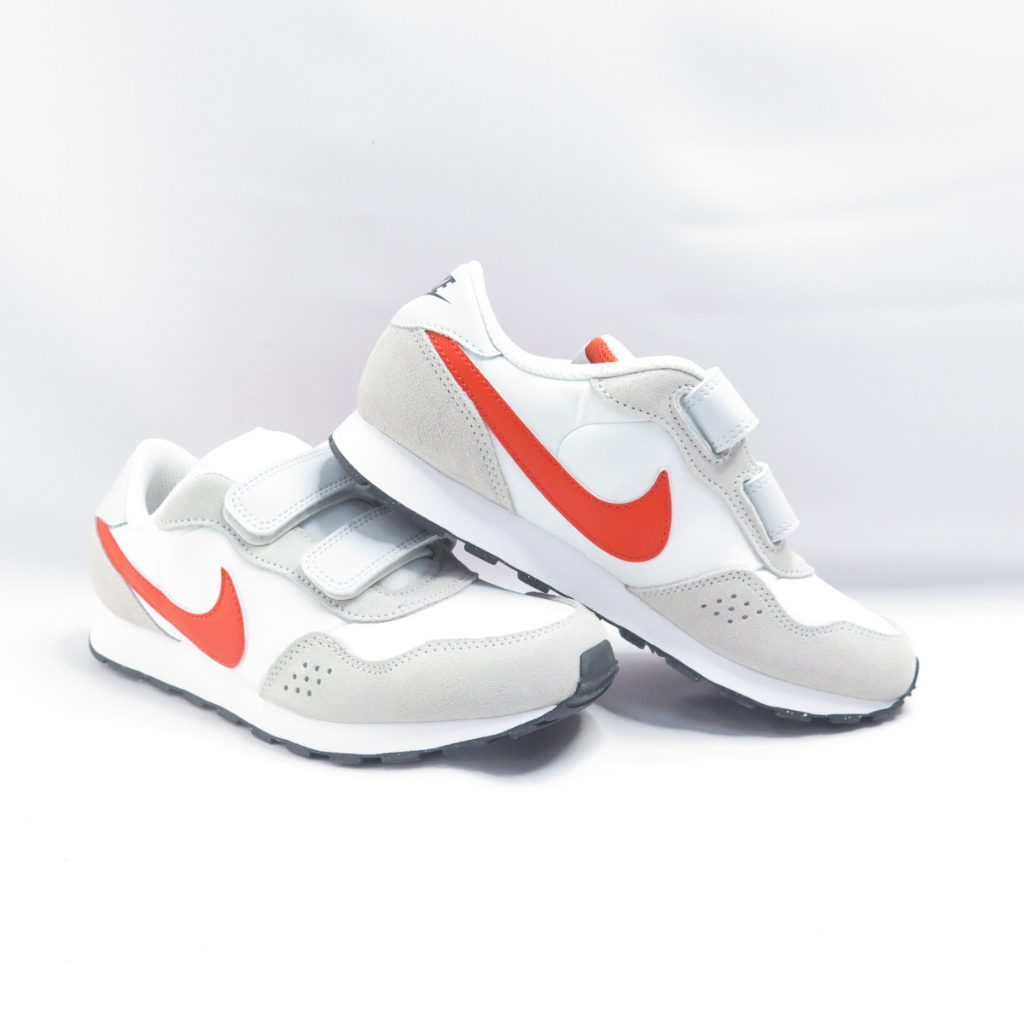 NIKE MD VALIANT PSV 中童 休閒鞋 魔鬼氈 CN8559020 白灰紅【iSport】