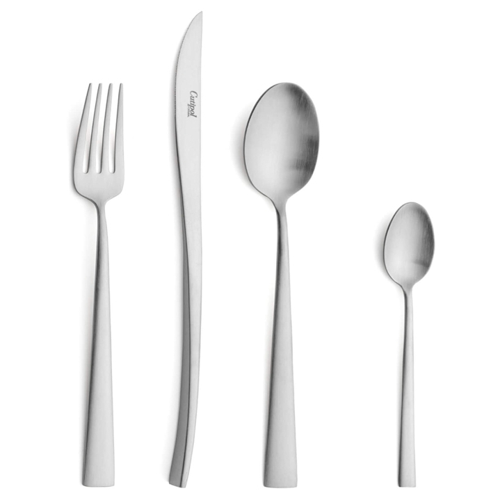 【Cutipol】DUNA 霧面銀餐具 共2款《WUZ屋子-台北》餐具 霧面銀 銀 咖啡匙 點心叉 匙