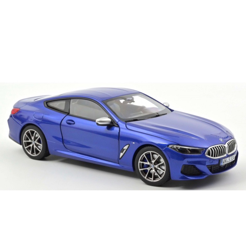 =天星王號=Norev 1/18 BMW M850i 2019 Blue Metallic- 183286 藍 合金車