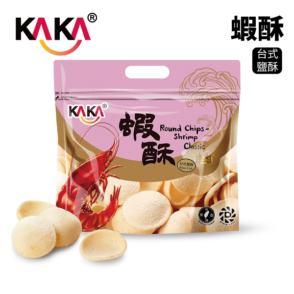 KAKA 蝦酥薄片 120g 台式鹽酥 ❘ 台南蝦餅 伴手禮 安平 零食