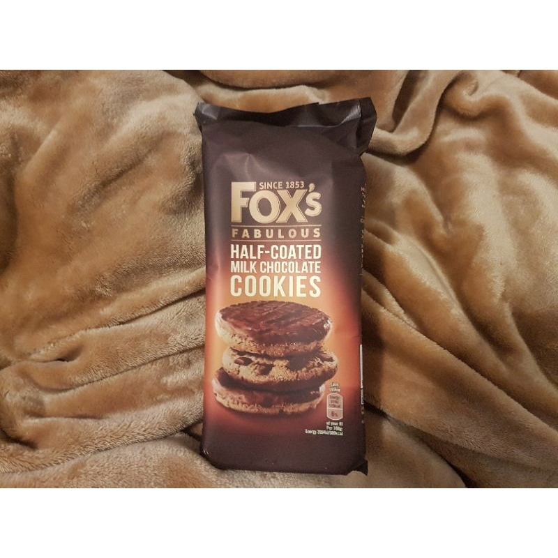 英國首選零食Fox's-fabulous巧克力軟餅乾