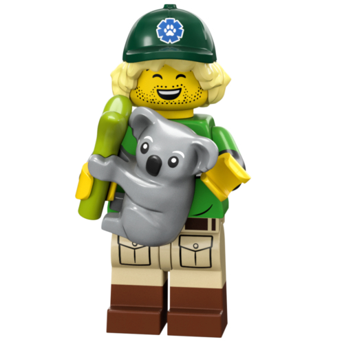||高雄 宅媽|樂高 積木|| LEGO"71037-8   動物保育員"（夾鏈袋裝）
