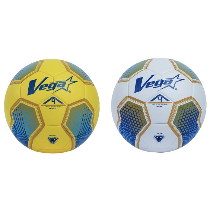 [爾東體育] VEGA 高彈跳貼皮足球 THP-4WT THP-4YL PVC材質 PVC足球 4號足球 合成皮足球