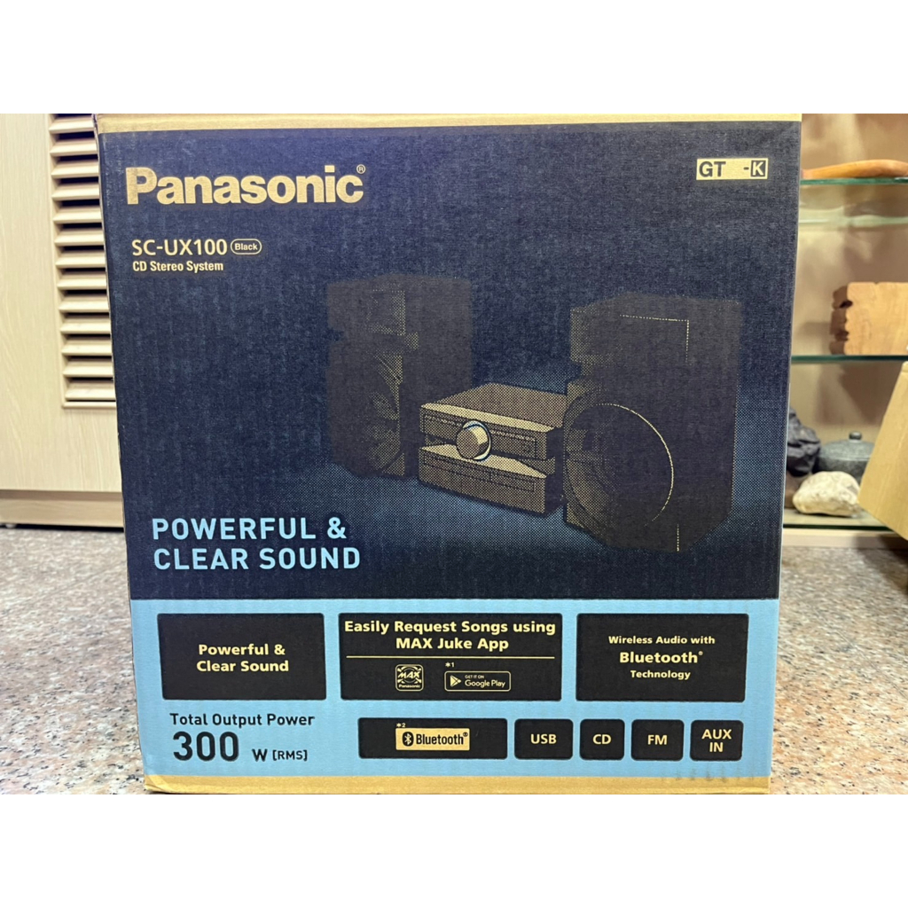Panasonic SC-UX100-K 全新音響（不含主機）