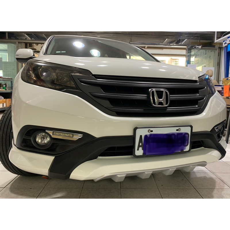 HONDA CRV4 CRV 4代 2013-2015 四代 空力套件 RF版 前下巴+後下巴 含烤漆