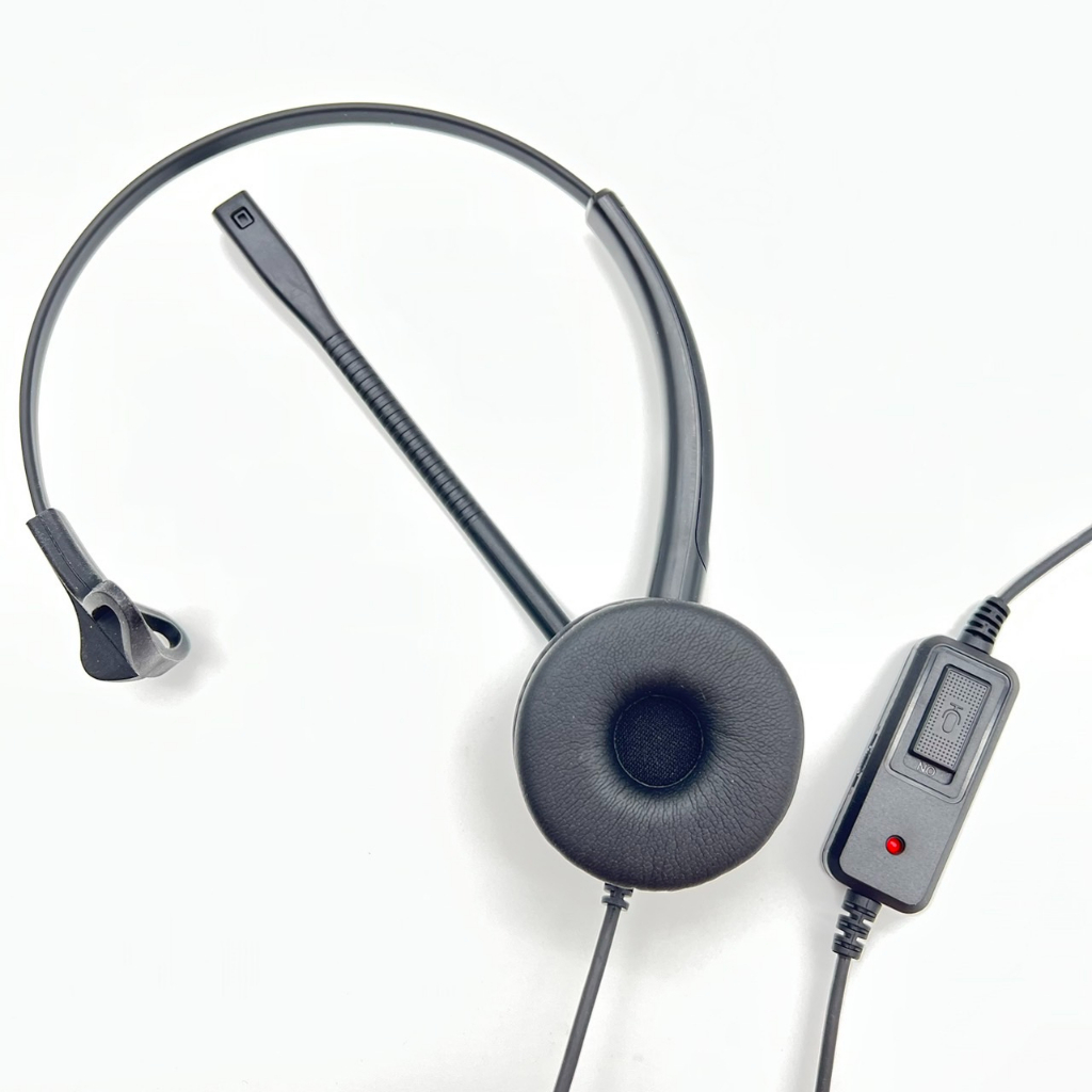 AVAYA專用 高端單耳耳機麥克風 含調音靜音 FHVA101 客服 行銷專員 電話行銷 商務辦公