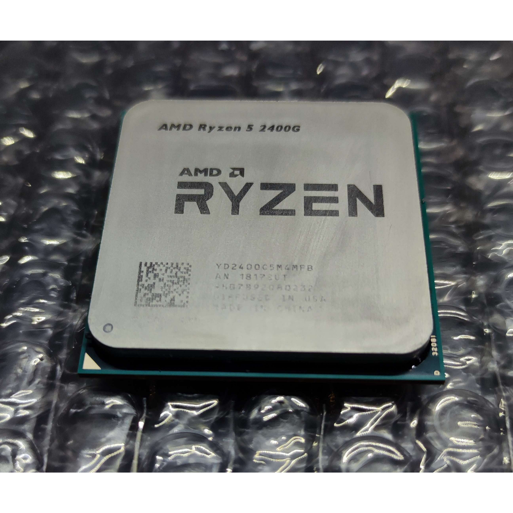 AMD R5 2400G (內建RX Vega 11顯示卡) CPU 面交-100$