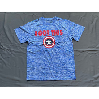【H5】全新Marvel漫威美國隊長Captain America I Got This運動短T SZ M