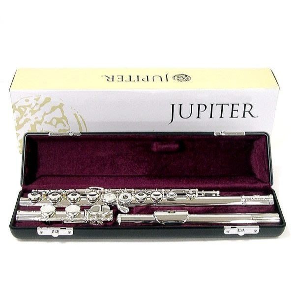 【【蘋果樂器】】No.222全新雙燕 JUPITER JFL-700 REC 長笛,開孔+E鍵,吹口板純銀,曲列式長笛~