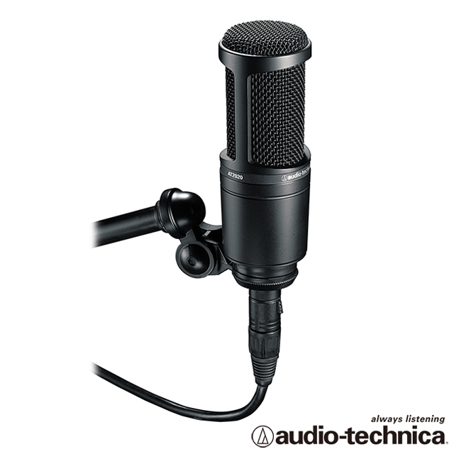 【鼓吉音樂】Audio-Technica AT2020 電容式麥克風